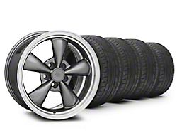 17x9 Bullitt Wheel & NITTO High Performance NT555 G2 Tire Package (99-04 Mustang)