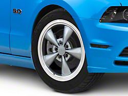 Bullitt Anthracite Wheel; 18x8; 30mm Offset (10-14 Mustang GT w/o Performance Pack, V6)