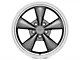 Bullitt Anthracite Wheel; 18x8 (10-14 Mustang GT w/o Performance Pack, V6)