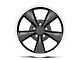 Bullitt Gloss Black Wheel; 17x8 (2010 Mustang GT; 10-14 Mustang V6)