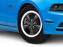 Bullitt Gloss Black Wheel; 17x8 (2010 Mustang GT; 10-14 Mustang V6)