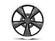 Bullitt Gloss Black Wheel; 17x8 (99-04 Mustang)