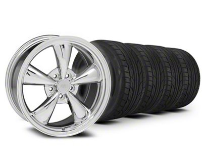 18x8 Bullitt Wheel & NITTO High Performance NT555 G2 Tire Package (05-09 Mustang GT, V6)