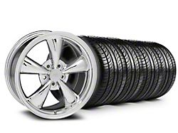 18x8 Bullitt Wheel & Pirelli All-Season P Zero Nero Tire Package (05-09 Mustang GT, V6)