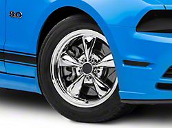 Bullitt Chrome Wheel; 17x8; 30mm Offset (2010 Mustang GT; 10-14 Mustang V6)