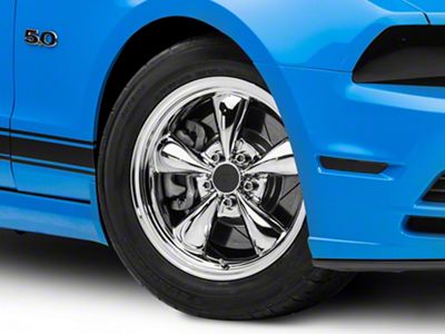 Bullitt Chrome Wheel; 17x9 (2010 Mustang GT; 10-14 Mustang V6)