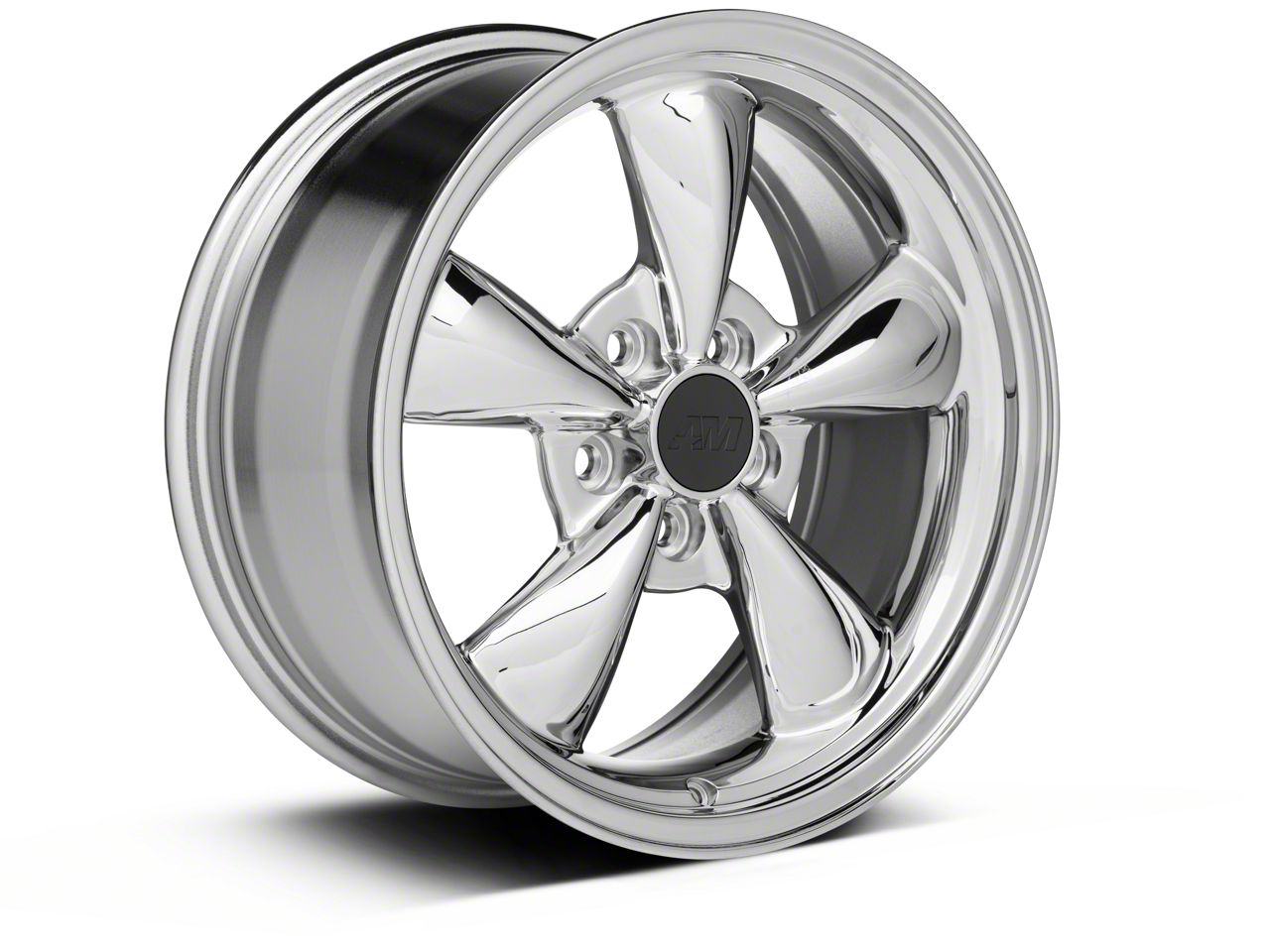 【海外限定】 Mustang Bullitt Chrome Wheel; 18x8; 30mm Offset (10-14 iPhoneアクセサリー