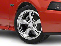 Bullitt Chrome Wheel; 18x8; 30mm Offset (99-04 Mustang)