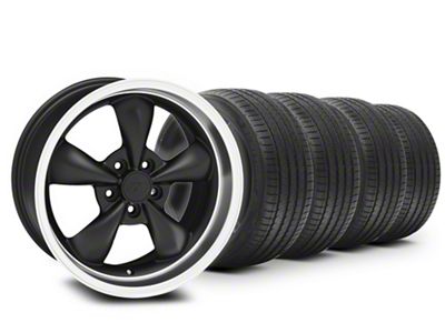 18x9 Bullitt Wheel & Sumitomo High Performance HTR Z5 Tire Package (05-09 Mustang GT, V6)