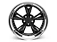 Bullitt Motorsport Gloss Black Wheel; Rear Only; 18x10 (99-04 Mustang)
