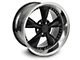 Bullitt Motorsport Gloss Black Wheel; Rear Only; 20x10 (10-14 Mustang GT, V6)