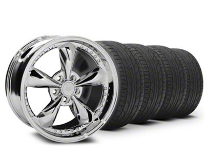 18x9 Bullitt Motorsport Wheel & NITTO High Performance NT555 G2 Tire Package (05-09 Mustang GT, V6)