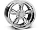 Bullitt Motorsport Chrome Wheel; 18x9 (10-14 Mustang GT w/o Performance Pack, V6)