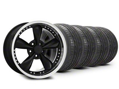 18x9 Bullitt Motorsport Wheel & Lionhart All-Season LH-503 Tire Package (05-09 Mustang GT, V6)