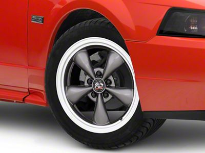 Copperhead Bullitt Style Anthracite Wheel; 17x8 (99-04 Mustang)