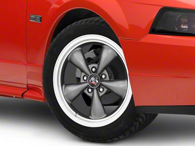 Copperhead Bullitt Style Anthracite Wheel; 17x9 (99-04 Mustang)