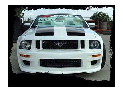 California Dream Front Bumper; Unpainted (05-09 Mustang GT, V6)