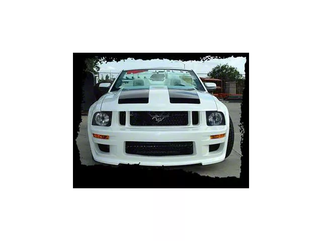 California Dream Front Bumper; Unpainted (05-09 Mustang GT, V6)