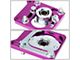 Camber Caster Plates; Purple (94-04 Mustang)