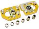 Adjustable Camber Caster Plates; Gold (90-93 Mustang)