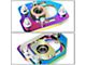 Adjustable Camber Caster Plates; Rainbow (90-93 Mustang)