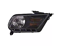 CAPA Replacement Headlight; Passenger Side (10-12 Mustang w/ Factory Halogen Headlights)