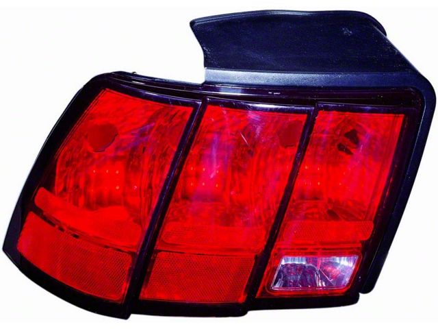 CAPA Replacement Tail Light; Driver Side (99-04 Mustang, Excluding 99-01 Cobra)