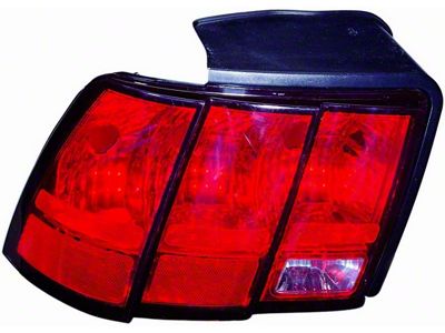 CAPA Replacement Tail Light; Driver Side (99-04 Mustang, Excluding 99-01 Cobra)