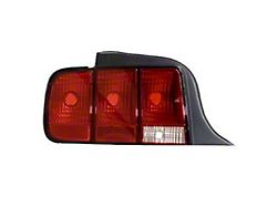 CAPA Replacement Tail Light; Driver Side (05-09 Mustang)