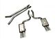 JBA Cat-Back Exhaust with Polished Tips; 409 Stainless Steel (18-23 Mustang GT w/o Active Exhaust)