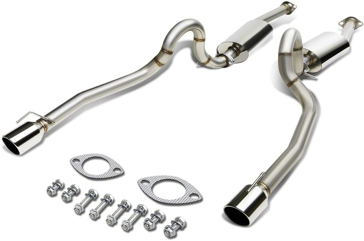Mustang CatBack Exhaust System with Polished Tips (9904 Mustang GT