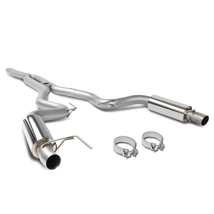 Cat-Back Exhaust System (15-23 Mustang EcoBoost Fastback w/o Active Exhaust)