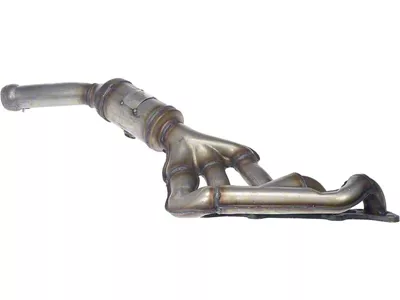 Catalytic Converter with Integrated Exhaust Manifold; Manifold Converter; Driver Side (15-23 Mustang GT)