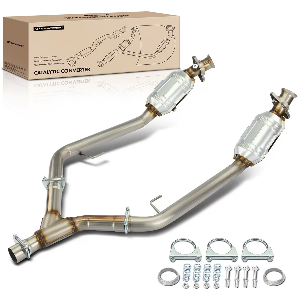 Hooker BlackHeart Mustang Axle-Back Exhaust System with