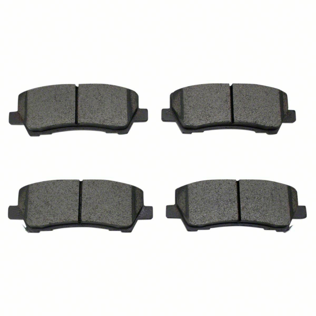AM Autoparts Premium Ceramic Brake Pad Kit – Front & Rear – For Ford Mustang 1999-2004