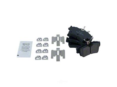 Ceramic Brake Pads; Rear Pair (94-04 Mustang GT, V6)