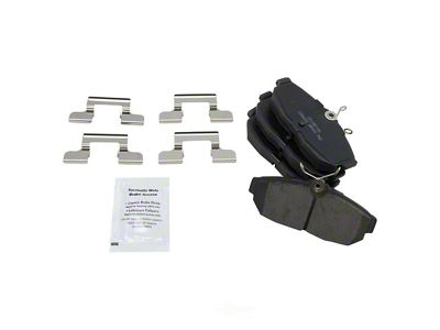 Ceramic Brake Pads; Rear Pair (05-14 Mustang, Excluding 13-14 GT500)