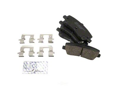 Ceramic Brake Pads; Rear Pair (15-23 Mustang GT, EcoBoost, V6)