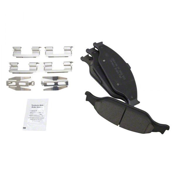 Mustang Ceramic Brake Rotor and Pad Kit; Front and Rear (99
