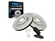 Ceramic Brake Rotor and Pad Kit; Front (11-14 Mustang GT w/o Performance Pack)