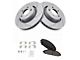 Ceramic Performance Brake Rotor and Pad Kit; Front (15-17 Mustang EcoBoost w/o Performance Pack, V6)