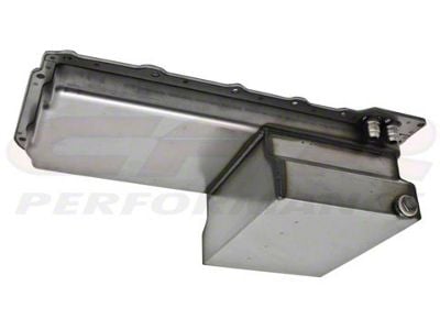Chevy LS Oil Pan with -10AN Fittings; 7-Quart Capacity; Raw (Universal; Some Adaptation May Be Required)