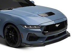 Chin Spoiler Lip Extension; Carbon Fiber (24-25 Mustang, Excluding Dark Horse w/ Handling Pack)