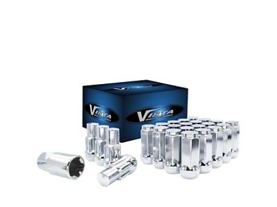 Chrome Acorn Lug Nuts; M14x1.5; Set of 20 (15-25 Mustang)