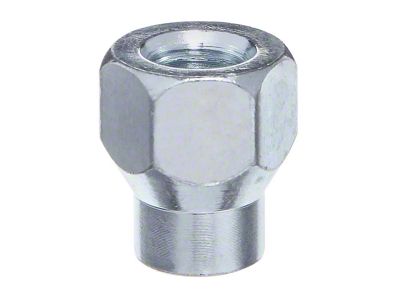 Chrome Open Acorn ET Lug Nuts; M14x1.5; Set of 20 (15-25 Mustang)