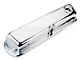 Holley Valve Covers; Chrome (79-95 V8 Mustang)