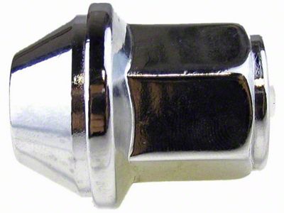 Chrome Wheel Lug Nuts; M14x1.50; Set of 10 (15-25 Mustang)