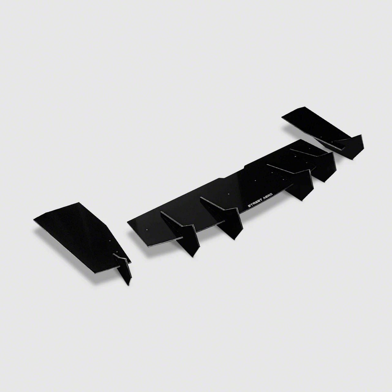 2024-2025 Ford Mustang (Quad Exhaust) - Classic Edition Rear Diffuser main image 1