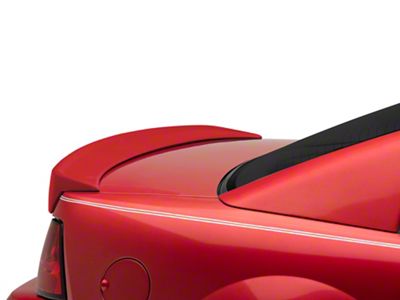 Cobra Style Rear Spoiler without Brake Light Insert; Unpainted (99-04 Mustang)