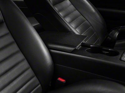 Console Lid; Black (05-09 Mustang)